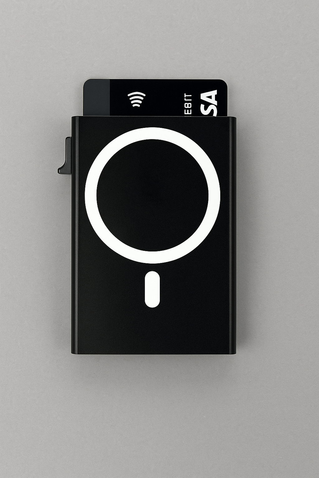 MagLock Pro – Aluminum Magnetic Card Wallet for iPhone